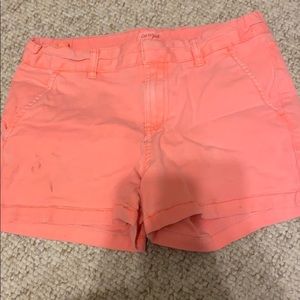 Orange shorts